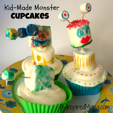 Monster Cupcakes 