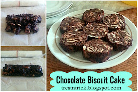 Chocolate Biscuit Cake Recipe @ treatntrick.blogspot.com