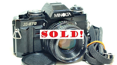 Minolta X-570 (Black) Body #091, Minolta MD Rokkor-X 50mm 1:1.7 #522
