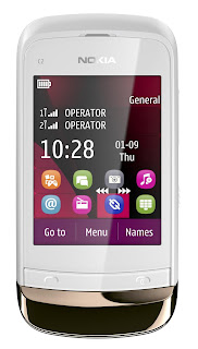 Nokia C2-02 Golden White