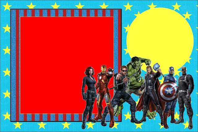 Avengers Party Invitations Printable Free 10