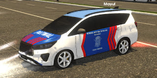 Livery Polisi Patwal IDBS Cumi Darat Multiplayer