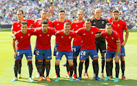 CLUB ATLÉTICO OSASUNA - Pamplona, Navarra, España - Temporada 2016-17 - Unai García, Tano, David García, Fausto, Nauzet Pérez y Kenan Kodro; Fuentes, Rivière, Oier, De las Cuevas y Miguel Flaño - REAL MADRID 5 (Cristiano Ronaldo, Danilo, Sergio Ramos, Pepe y Modric) C. A. OSASUNA DE PAMPLONA 2 (Oriol Riera, David García) - 10/09/2016 - Liga de 1ª División, jornada 3 - Madrid, estadio Santiago Bernabeu