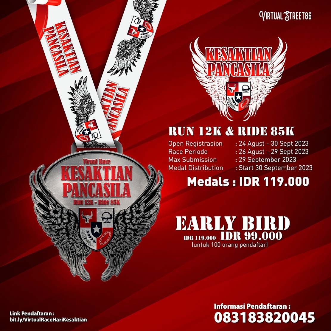 Virtual Race Kesaktian Pancasila by VirtualStreet86 • 2023