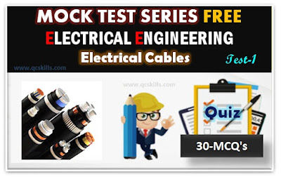 Electrical Cables :: Online Mock Test-1 Free | Electrical Engineering Quizzes Test Series