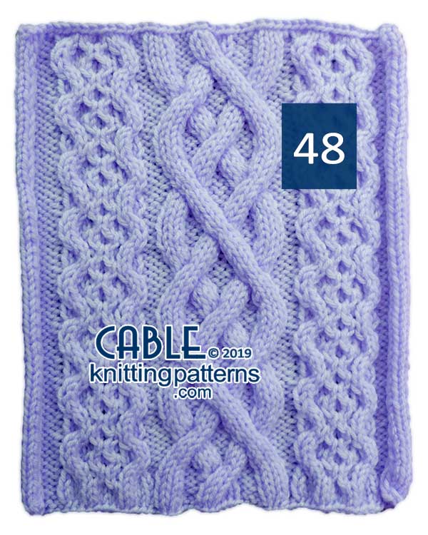 Cable Knitting Pattern 48