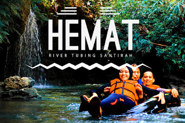 wisata river tubing santirah pangandaran