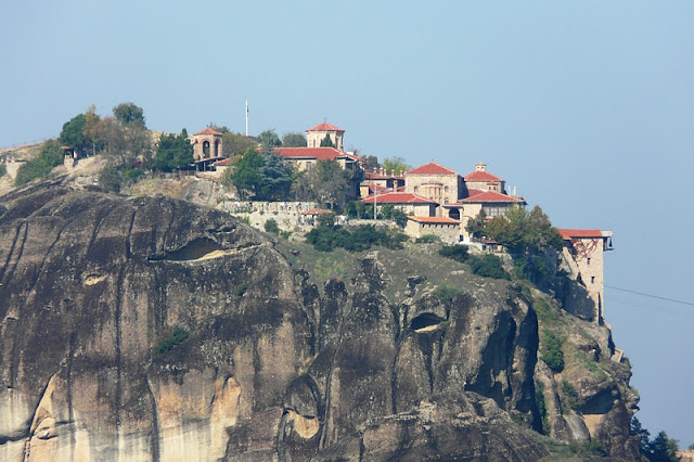 Monastyr Wielki Meteor, Meteory, The Monastery of Great Meteoron, Meteora