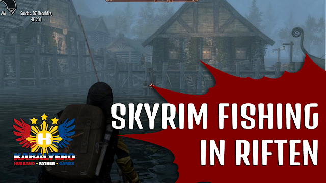 Skyrim Fishing In Riften - Modded Skyrim Special Edition