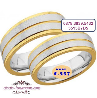 cincin emas simple no 557