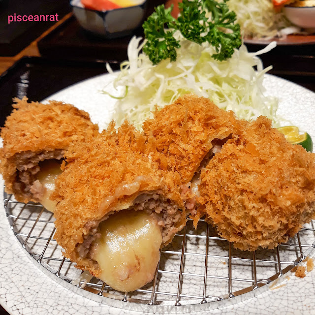 Fumizen Cheese Menchi-Katsu Set