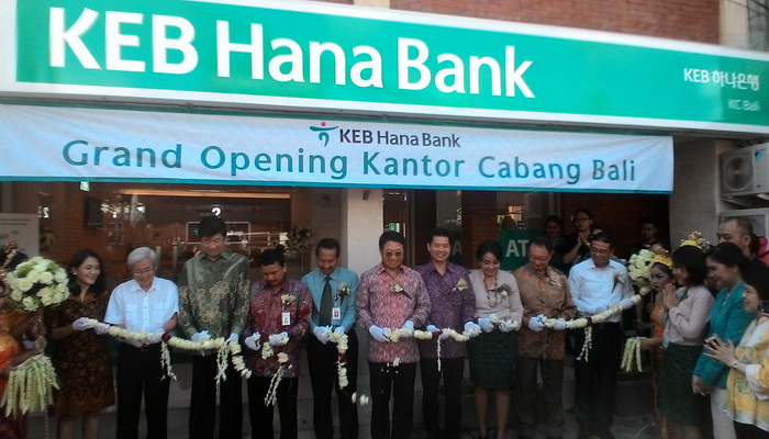 Hadir di Bali  Bank  KEB Hana Janjikan Layanan Lima Menit 