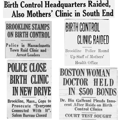 Birth control raid headlines