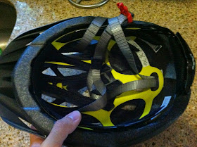 Interior of the Scott Lin helmet