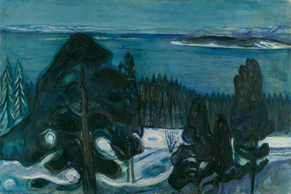 Winter Night (circa 1900-1901)