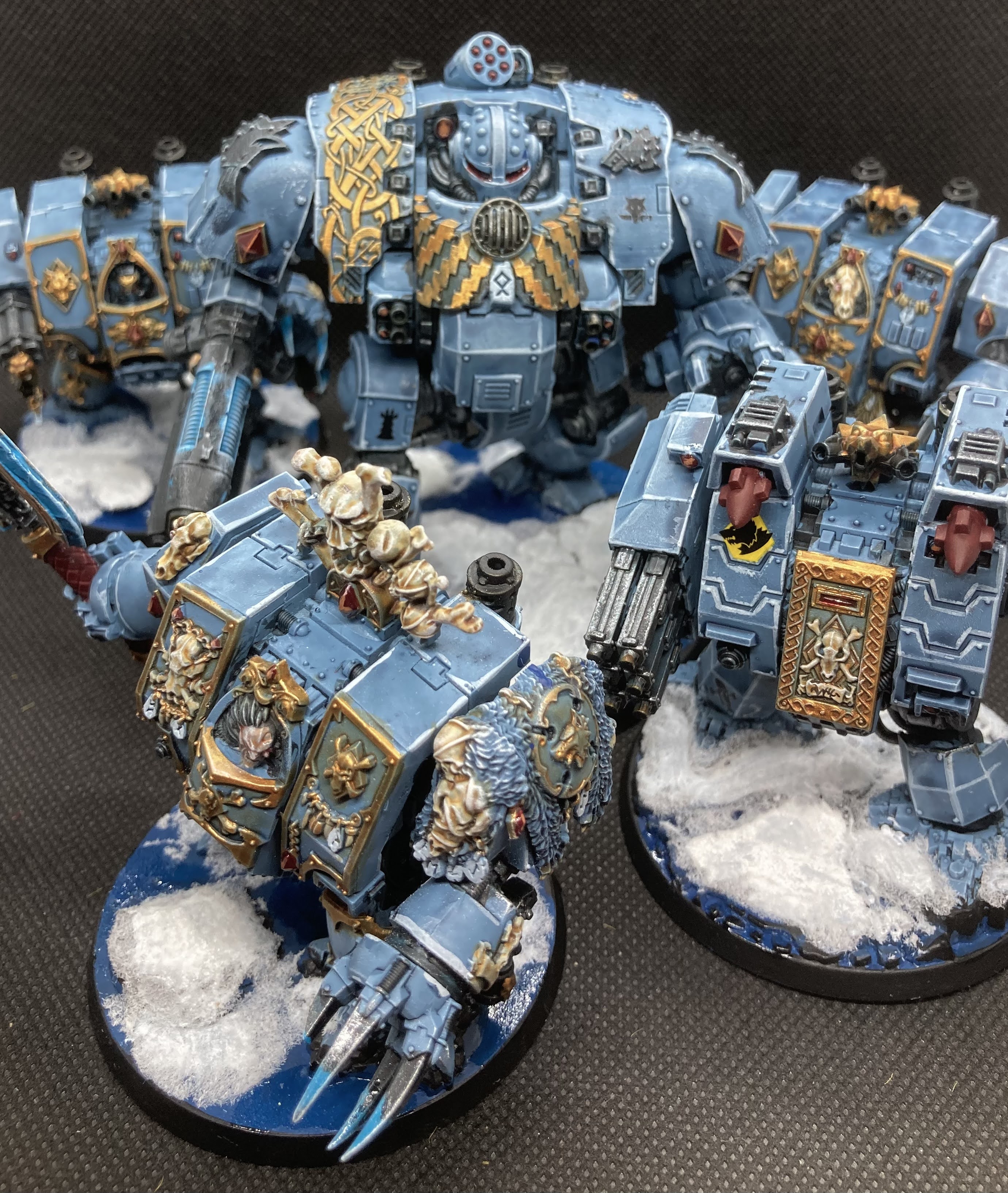 Painting A Warhammer 40k Dreadnought - How to Paint a Space Marine  Dreadnought 