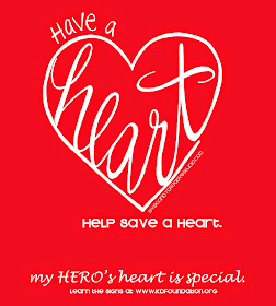 have a heart, help save a heart, my hero, kd foundation