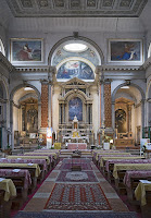 The interior of San Luca Evangelista