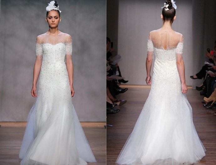 MONIQUE LHUILLIER FALL 2011 WEDDING DRESS COLLECTION