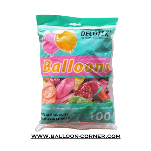 Balon Latex Doff Print HAPPY BIRTHDAY (DECOTEX)