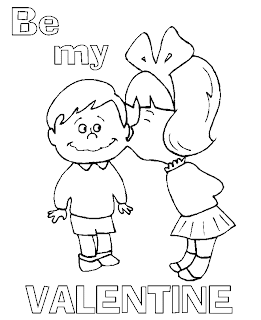 kids coloring pages, valentines coloring pages