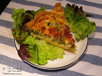 quiche thon courgette parmesan entree plat complet