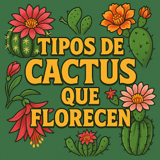 tipos de cactus que florecen