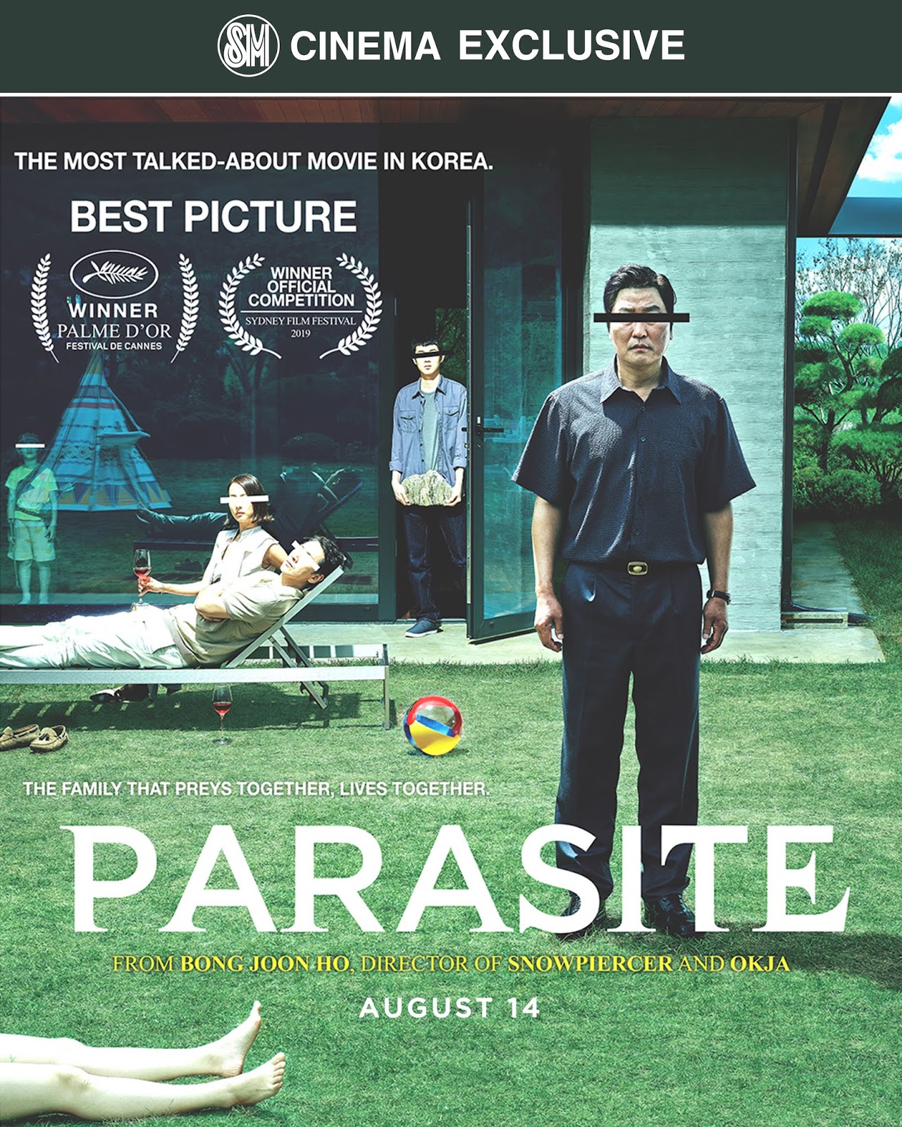 Lemon Greentea Sm Cinema Exclusively Brings Parasite Winner Of