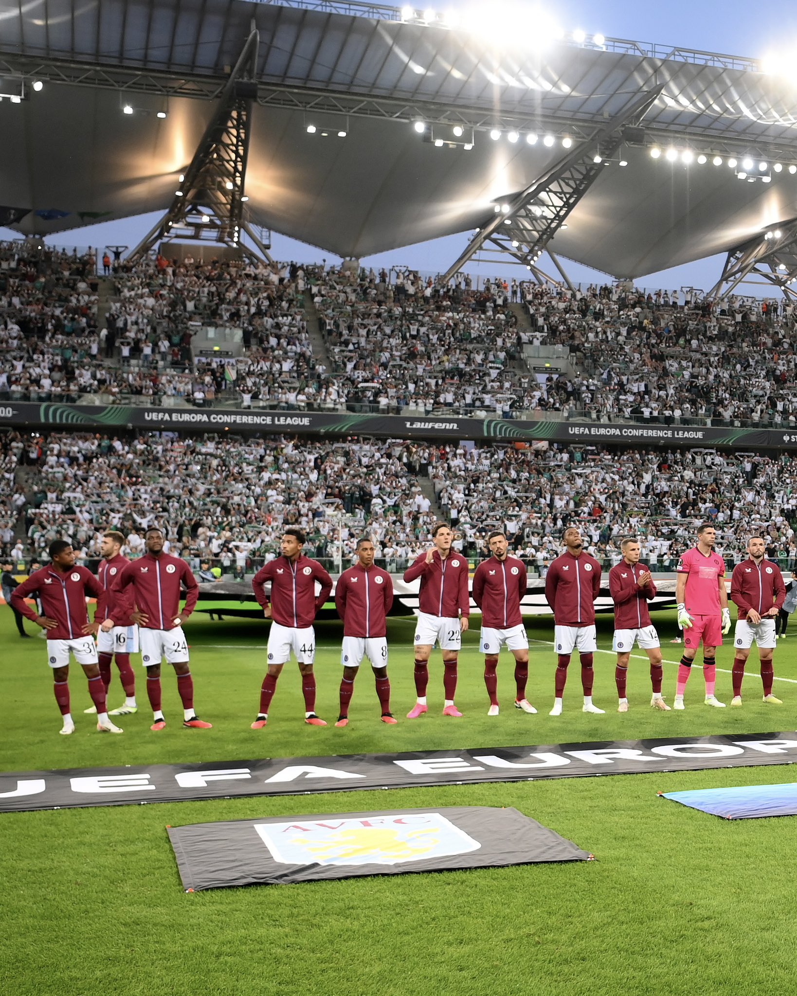 Aston Villa lost 2-3 to Legia Warszawa in the Uefa Europa Conference League 2023/24 match on Thursday 21 September, 2023 in Poland