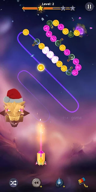 لعبة Zooma ball blast marble puzzle | لعبة زوما النارية بأكثر من طريقة لعب ألعاب تصويب