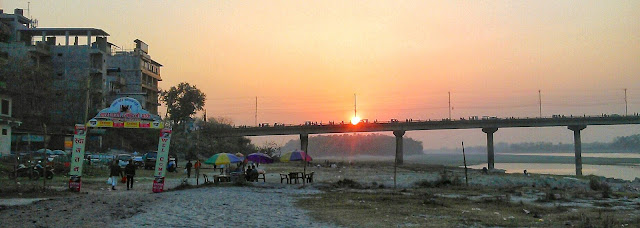Bridge in Chitwan Narayani River