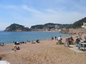 Menuda beach in Tossa de Mar