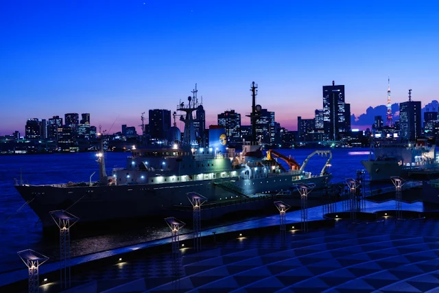 晴海ふ頭の夜景