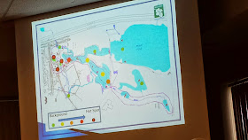 map of 300 Fisher st showing the areas of contamination