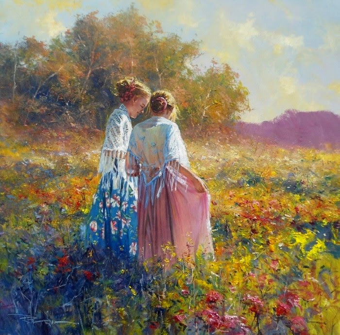 Художник-импрессионист. Robert Hagan