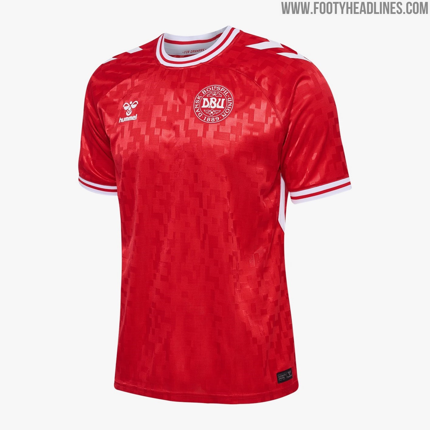 Impressive Denmark 2024 Pre-Match Shirt Released - Footy Headlines