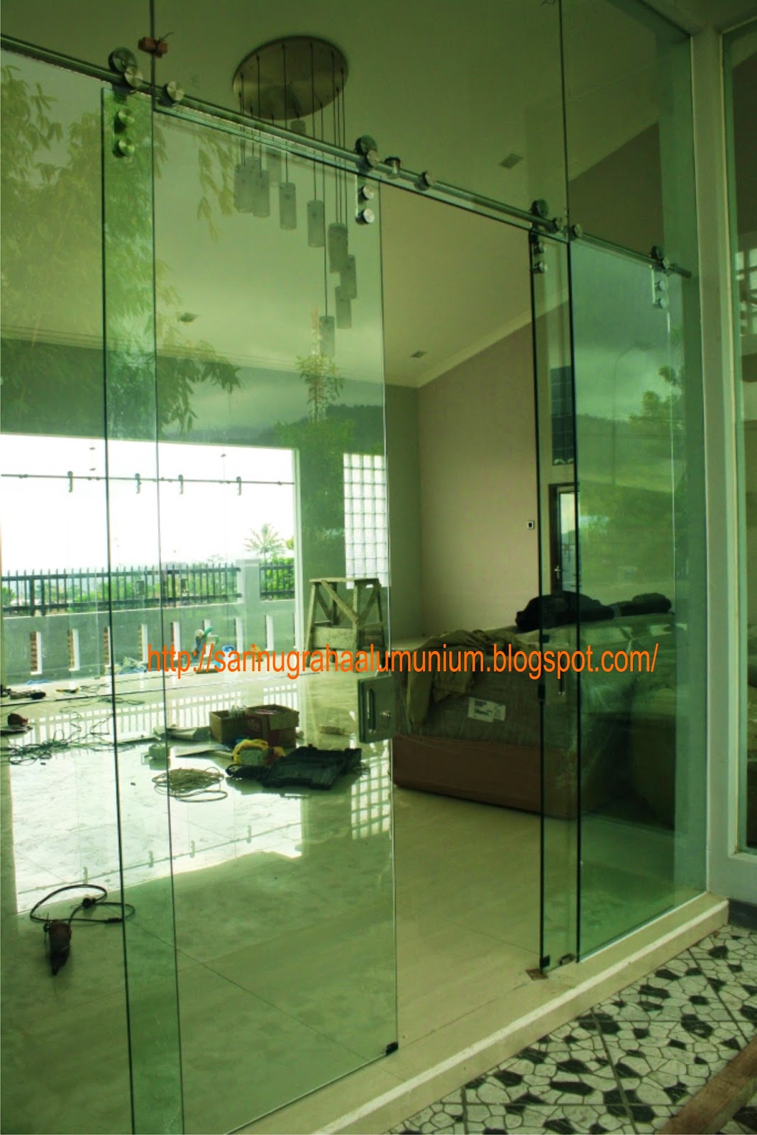 Sari Nugraha Aluminium Kaca Construction Pintu Sleding 