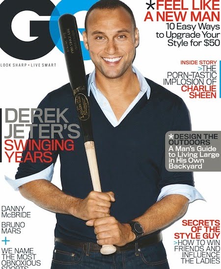 derek jeter gq. Yankees golden boy Derek Jeter