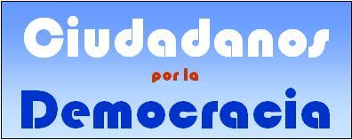 Página inicial de Ciudadanos por la Democracia