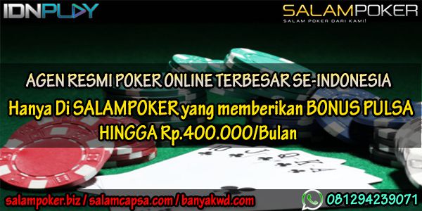 Bonus Pulsa Salam Poker