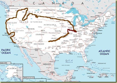 Route Amarillo