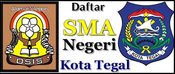 Daftar SMA Negeri di Kota Tegal