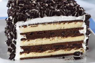 Oreo & Fudge Ice Cream Cake