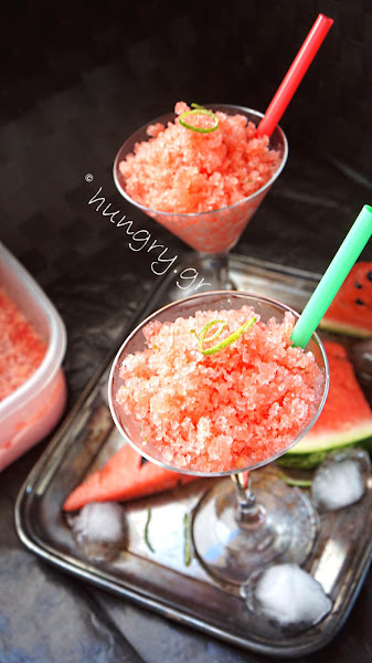 Watermelon & Lime Granita