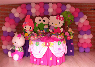 Fiestas Infantiles Hello Kitty, parte 1