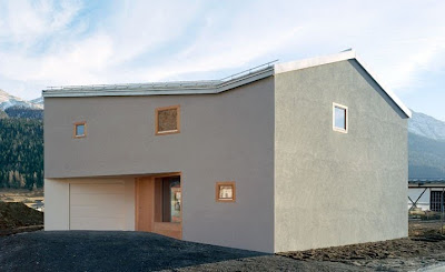 Snail House Design, mountain home