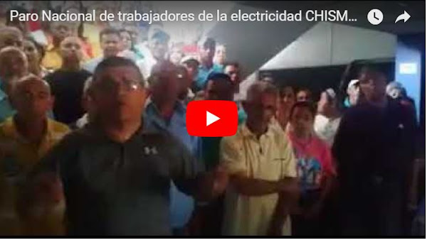 Paro Nacional de trabajadores de la electricidad el próximo lunes