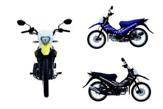 Desain tak biasa, motor bebek trail Suzuki siap libas jalanan offrod
