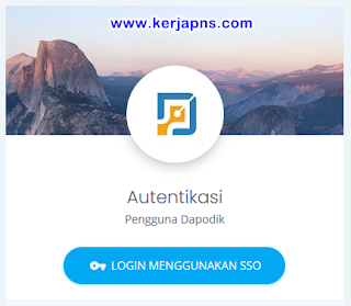 login SSO PTK di https://ptk.datadik.kemdikbud.go.id/