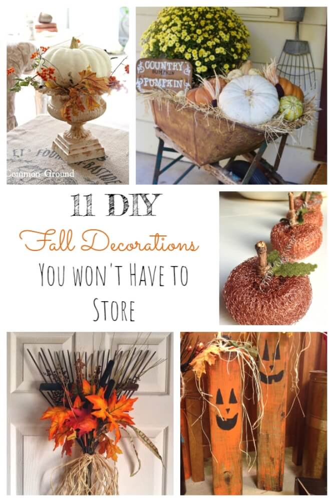 11 DIY Fall Decorations You Won't Have to Store!